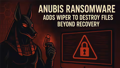 Anubis Ransomware: New Wiper Feature Destroys Files Beyond Recovery