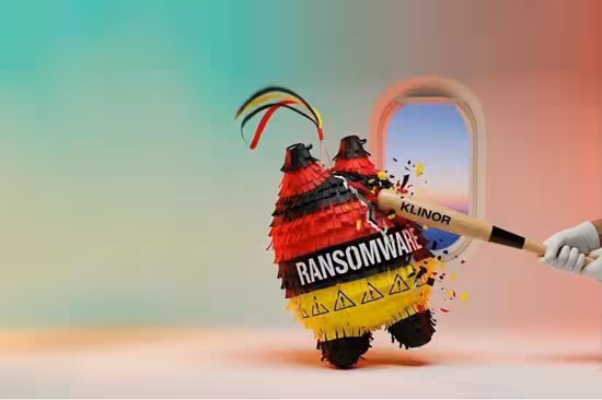 Ransomware & Cybersecurity Icon